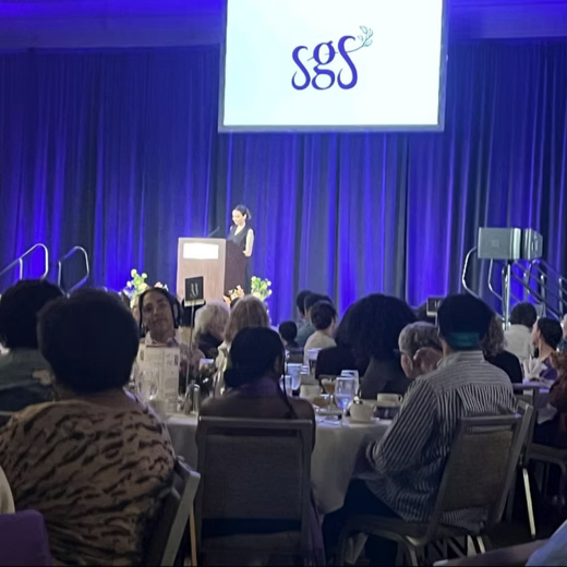 Merrill Keating speaking