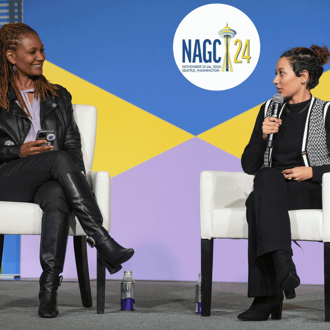 Merrill Keating speaking