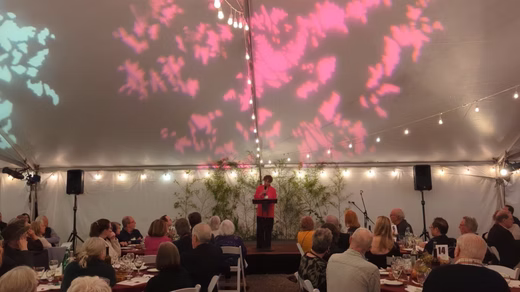 Merrill Keating speaking