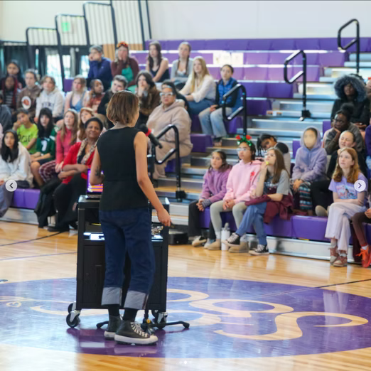 Merrill Keating speaking